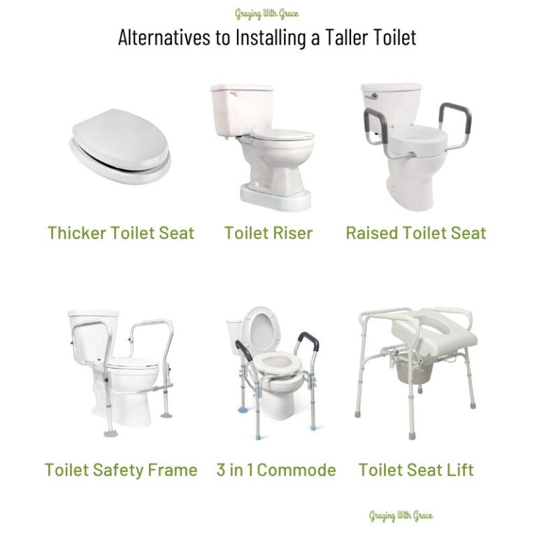 Tall Toilets for Elderly Seniors (For A Safe & Comfortable Bathroom)