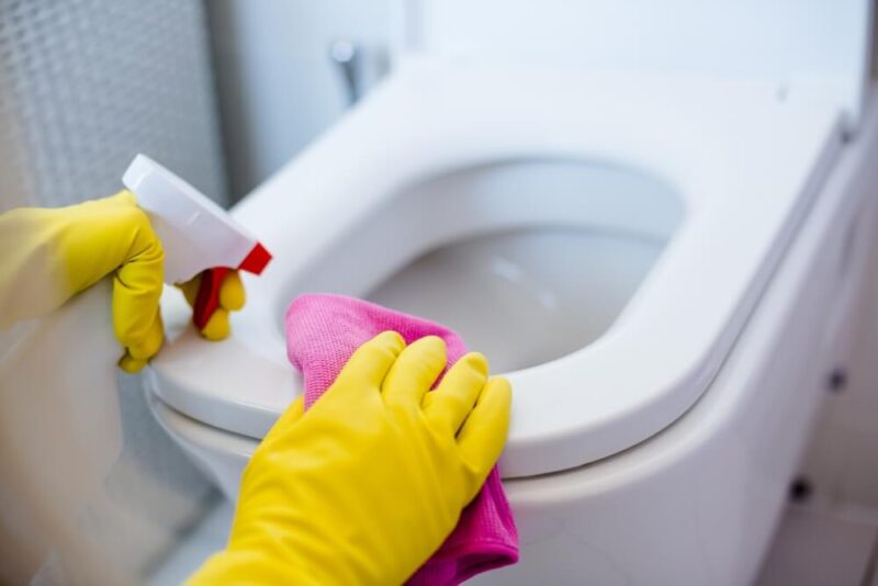 How Should You Clean a Padded Toilet Seat? (Step by Step)