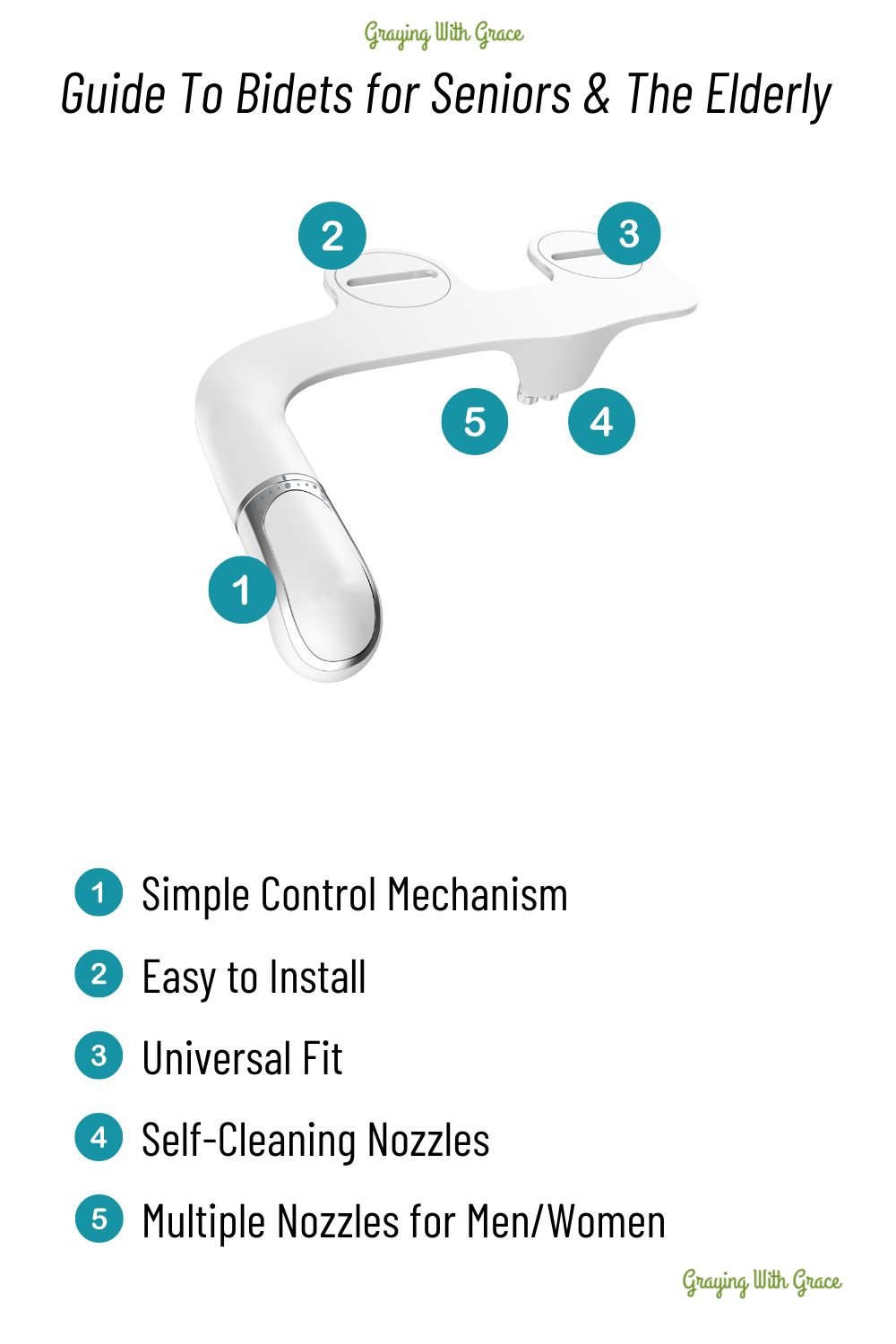 Best Bidets for the Elderly (Top Options for a Senior)