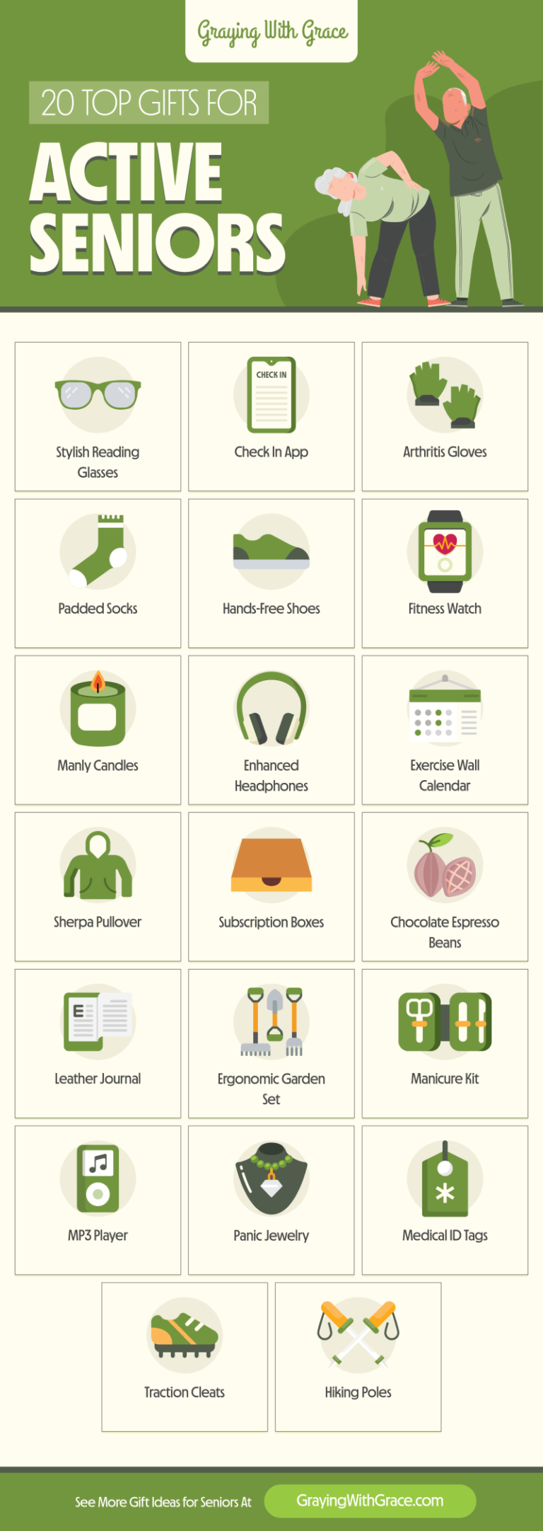 47+ Gifts for Active Seniors [Support A Healthy Lifestyle]