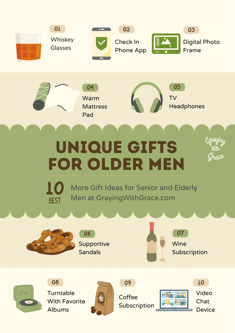 17 Unique Gifts for Senior Men (When an Ordinary Gift Won't Do!)