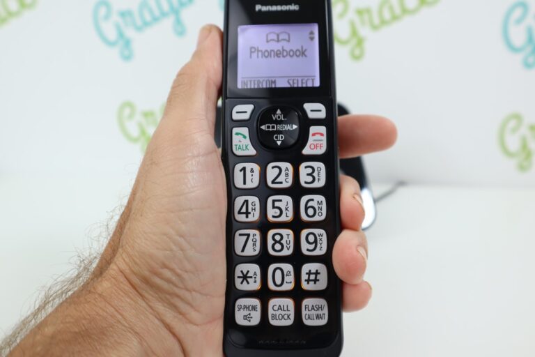 A Simple, SeniorFriendly Cordless Phone Panasonic KXTGD610B Review