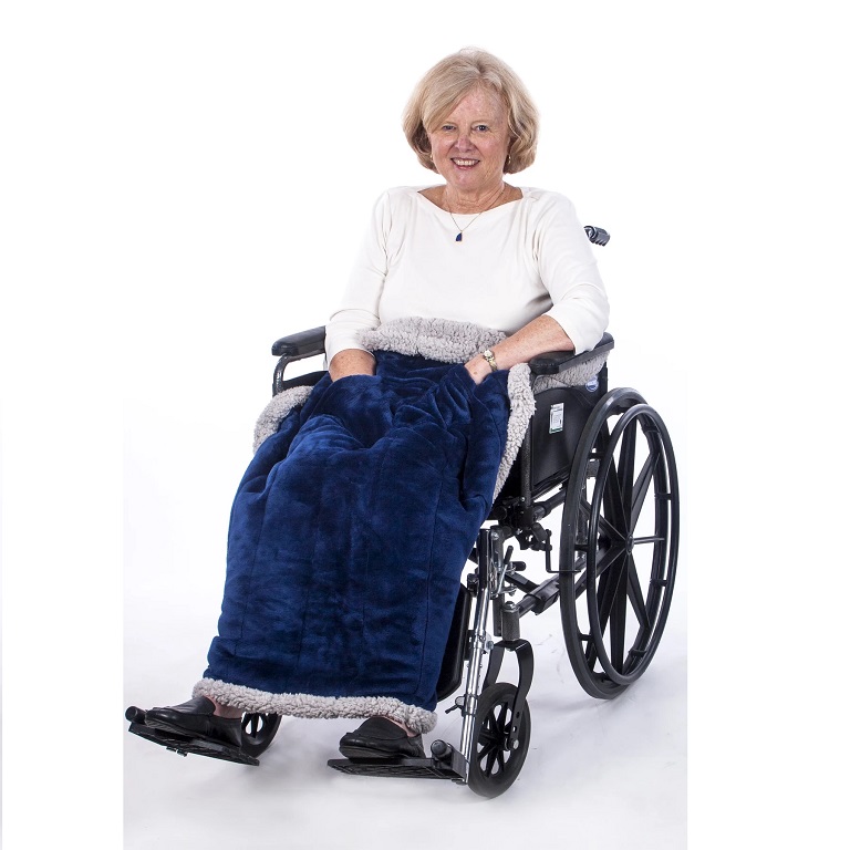 6 Perfectly Sized Lap Blankets For Elderly People