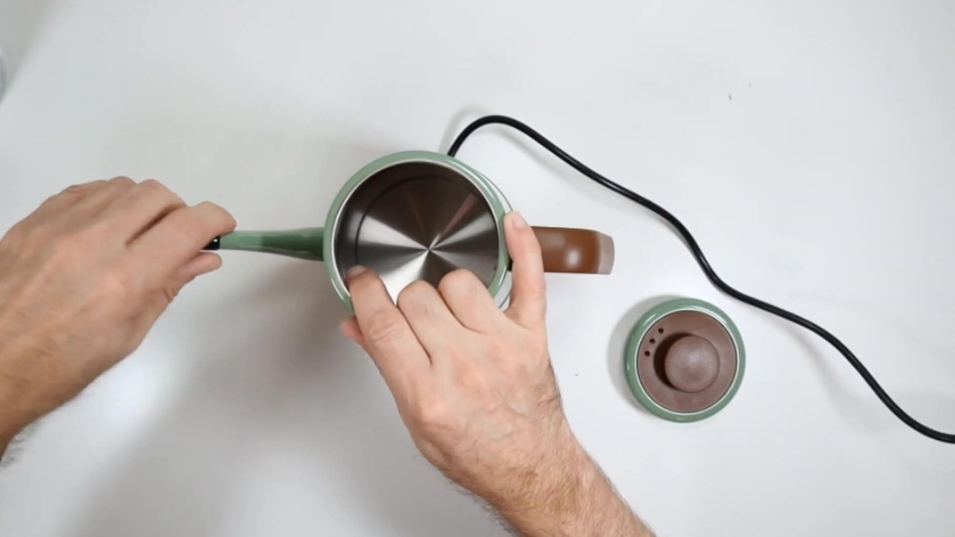 Dmofwhi Electric Gooseneck Kettle Simply Convenient Tea Making