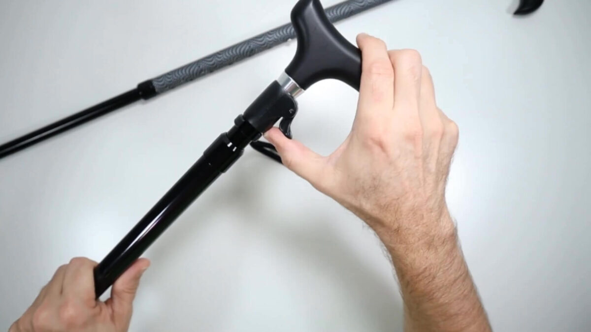 Magic Tech Cane Tired of Fiddling with Your Cane? Try the TriggerTech Walking Cane!