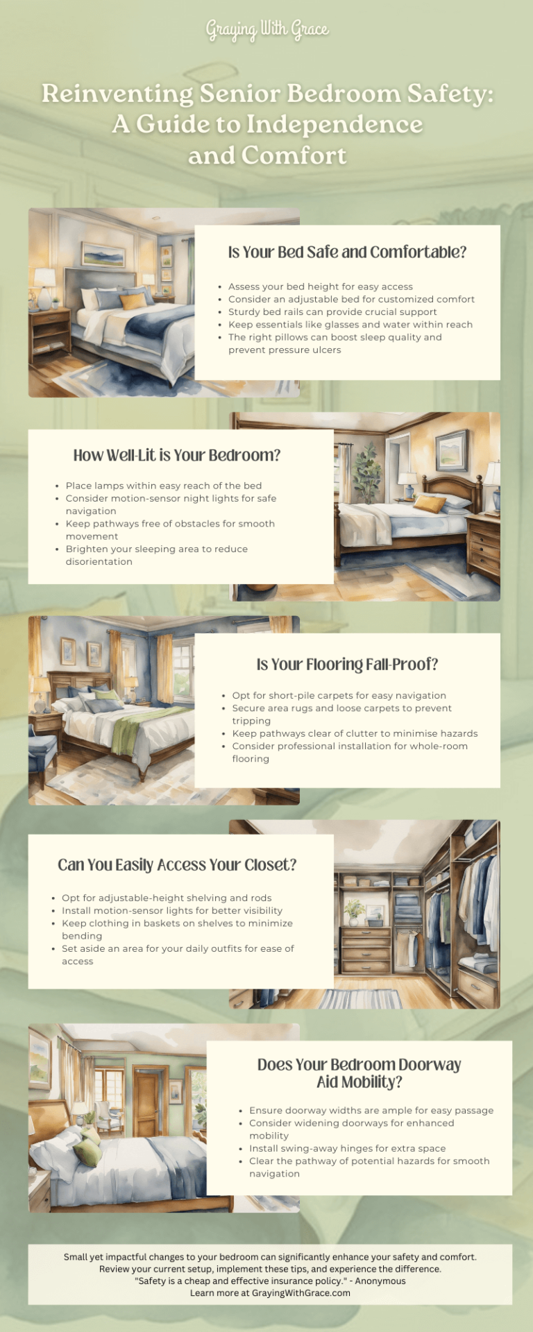 Ensuring Bedroom Safety for Seniors A Roadmap to Independence
