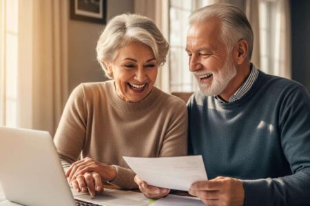 Older couple reviewing bills together[1]