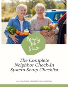 preview image of the cover of The Complete Neighbor Check-In System Setup Checklist handout