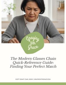 preview image of the cover of The Modern Glasses Chain Quick-Reference Guide: Finding Your Perfect Match handout