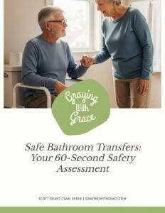 preview image of the cover of Safe Bathroom Transfers: Your 60-Second Safety Assessment handout