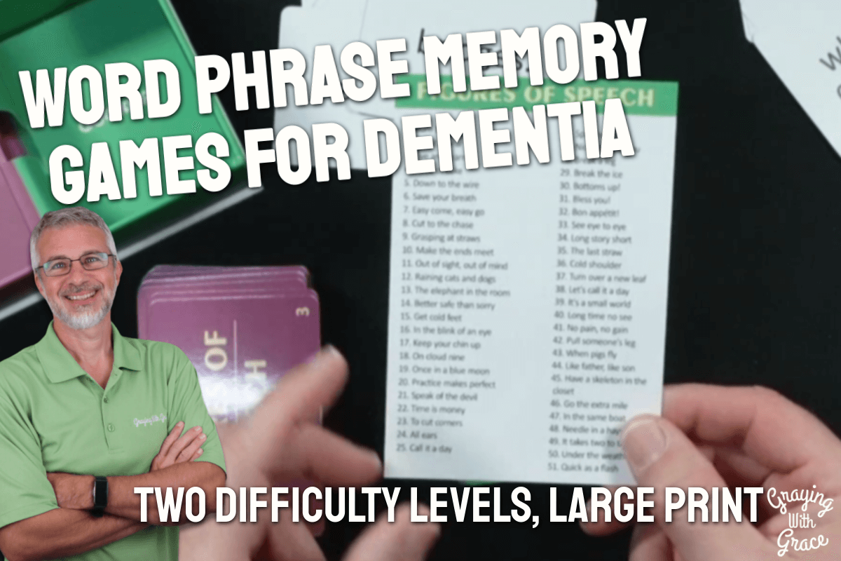 engaging memory word game for dementia