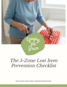 preview image of the cover of The 5-Zone Lost Item Prevention Checklist handout