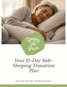 preview image of the cover of Your 21-Day Side-Sleeping Transition Plan handout