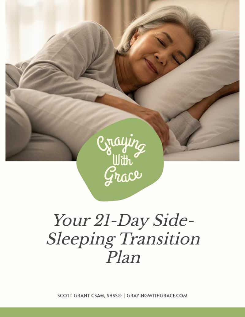preview image of the cover of Your 21-Day Side-Sleeping Transition Plan handout