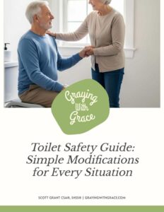 preview image of the cover of Toilet Safety Guide: Simple Modifications for Every Situation handout