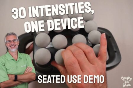 Massage Gun with 30 Intensity Levels - Close Look at Shineforu