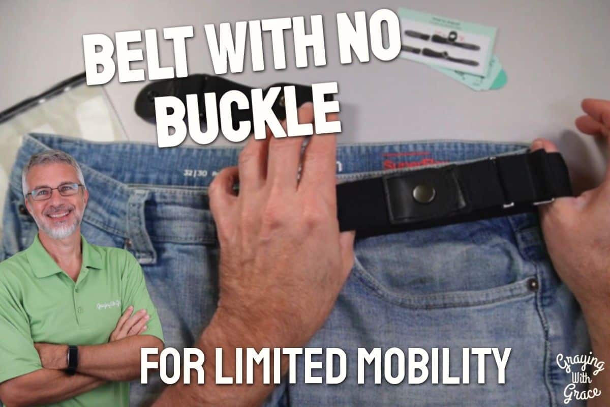 No Buckle Elastic Belt for Seniors - Close Look at WERFORU