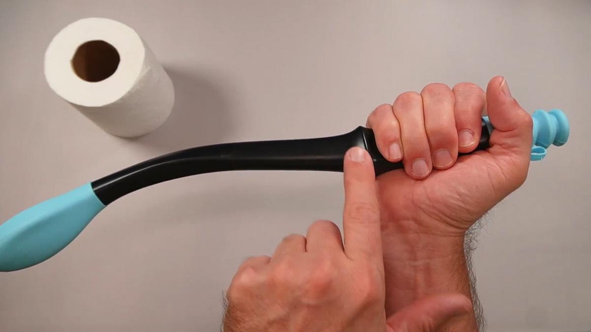 ANNND Bottom Buddy Wiping Aid Review: Bathroom Independence – Graying ...