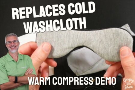 Heated Eye Mask for Dry Eyes - Close Look at Albatross Health