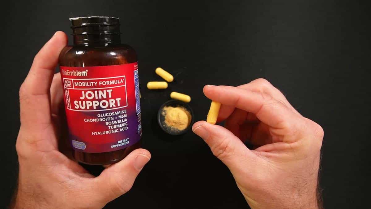 screenshot from hands on demo of BioEmblem BioEmblem Joint Support - Glucosamine Chondroitin + MSM 1500 MG - with Boswellia, Turmeric & Hyaluronic Acid - Joint Health Supplement, Mobility, Flexibility, Cartilage - Non-GMO - 90 Caps