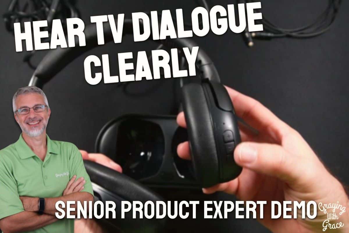 Wireless TV Headphones for Seniors - Close Look at Swiitech