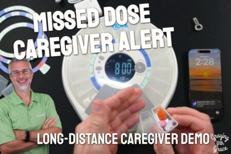 Automatic Pill Dispenser with Caregiver Alerts - Close Look at VEXA