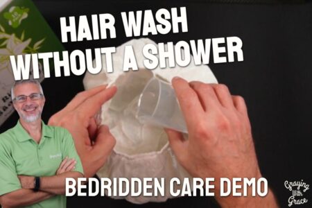 Waterless Shampoo Cap for Bedridden - Close Look at Lajowia