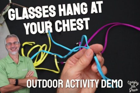 Glasses Retainer Strap for Outdoors - Close Look at Humlbird