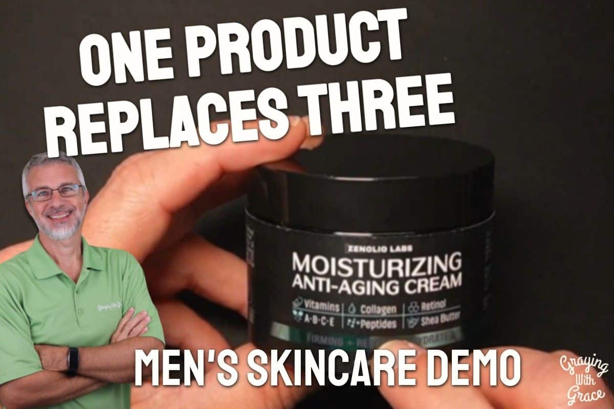 Mens Face Moisturizer Lightweight & Non-Greasy - Close Look at Zenolio Labs