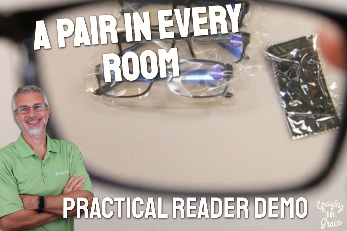 Reading Glasses Value Pack with Blue Light - Close Look at Gaoye