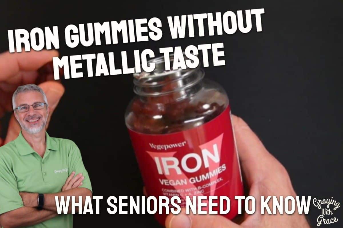 Vegan Iron Gummies No Metallic Taste - Close Look at VEGEPOWER