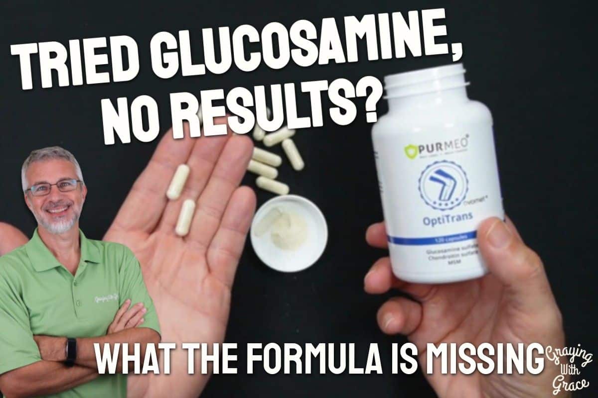 Tried Glucosamine & Felt Nothing? - Try This Formula