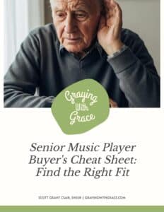 preview image of the cover of Senior Music Player Buyer's Cheat Sheet: Find the Right Fit handout