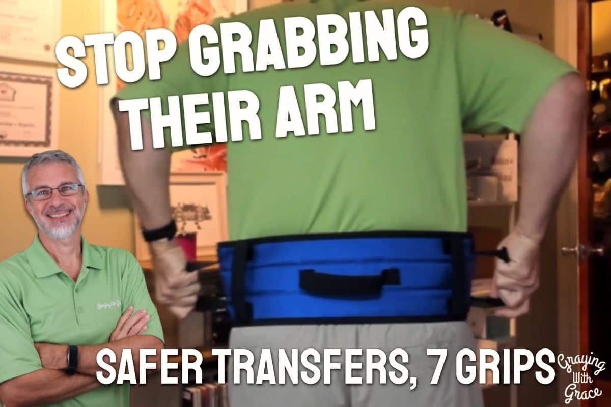 Transfer Belt for Elderly - 7 Handles Change Everything