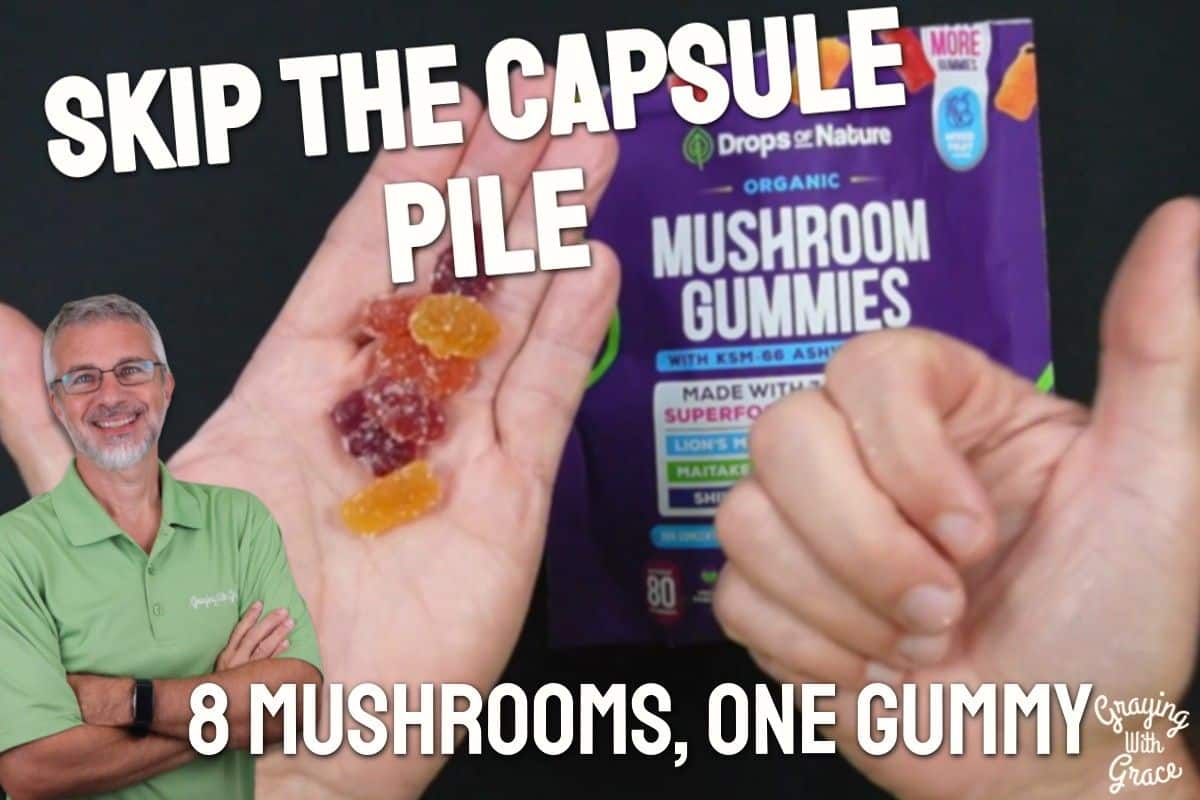 Mushroom Gummies Without the Capsule Pile - 8 in 1