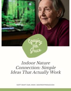 preview image of the cover of Indoor Nature Connection: Simple Ideas That Actually Work handout