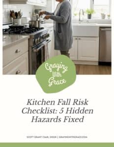 preview image of the cover of Kitchen Fall Risk Checklist: 5 Hidden Hazards Fixed handout