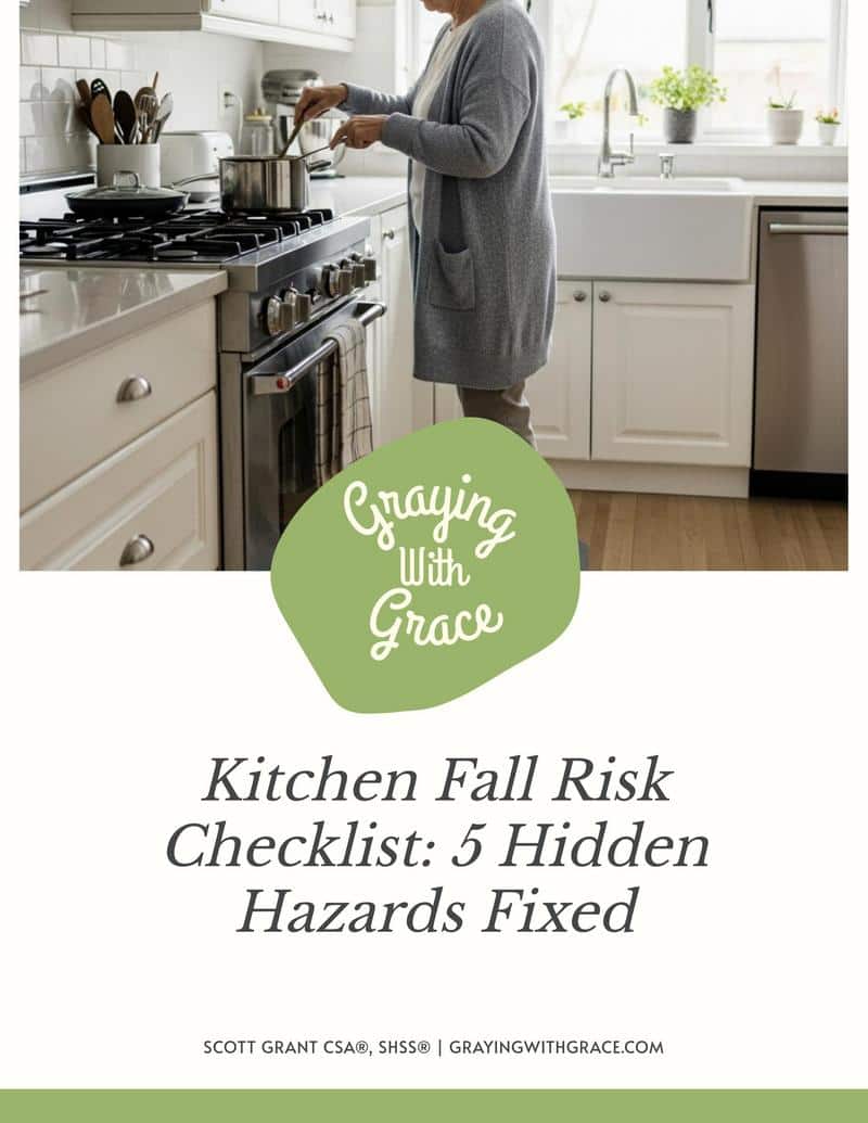 preview image of the cover of Kitchen Fall Risk Checklist: 5 Hidden Hazards Fixed handout