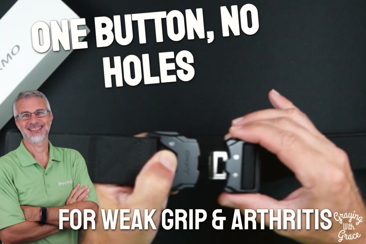 Easy Release Belt for Seniors with Weak Grip: Jukmo Belt Review