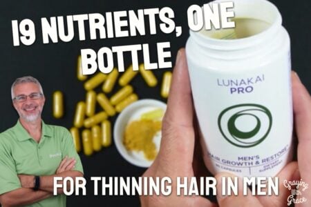 Hair Loss Supplement For Men Over 55: Lunakai Review