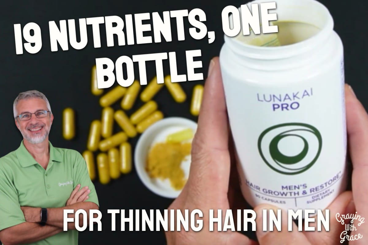 Hair Loss Supplement For Men Over 55: Lunakai Review