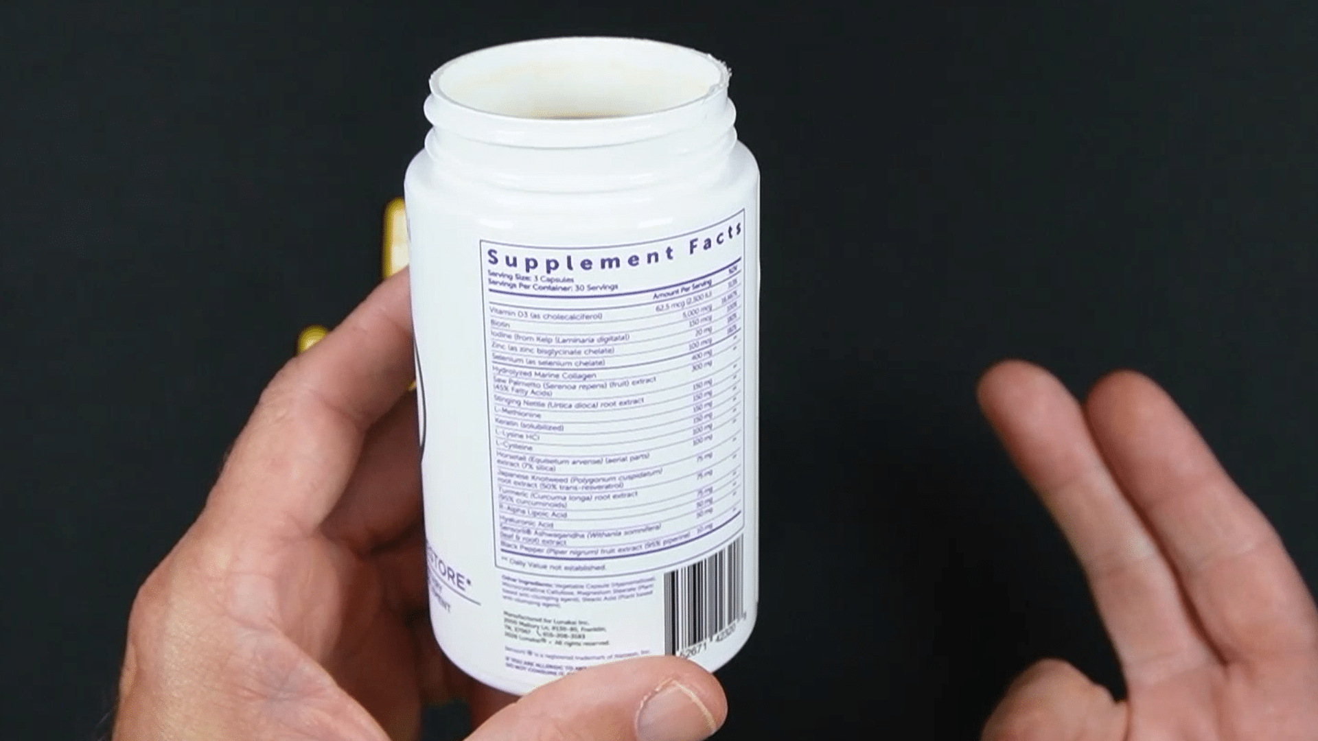Hair Loss Supplement For Men Over 55: Lunakai Review