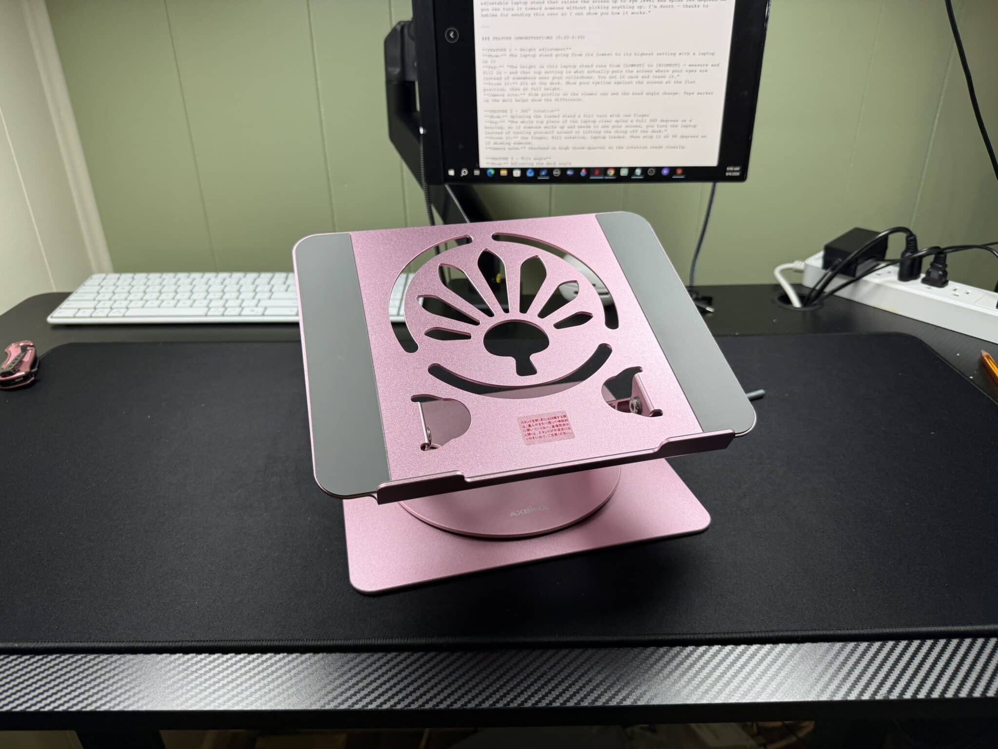 Adjustable Laptop Stand for Neck Pain Relief: Eye-Level Comfort