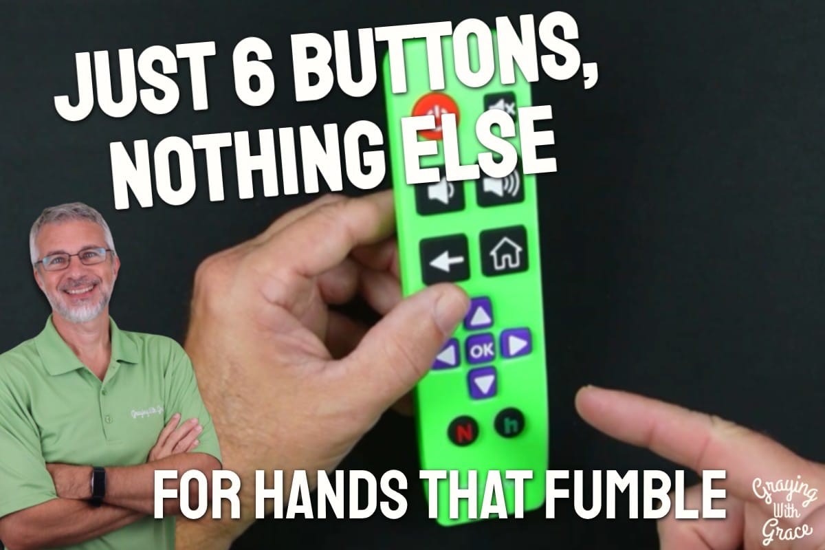 Big Button Remote for Roku TV Seniors: EZClicker Review
