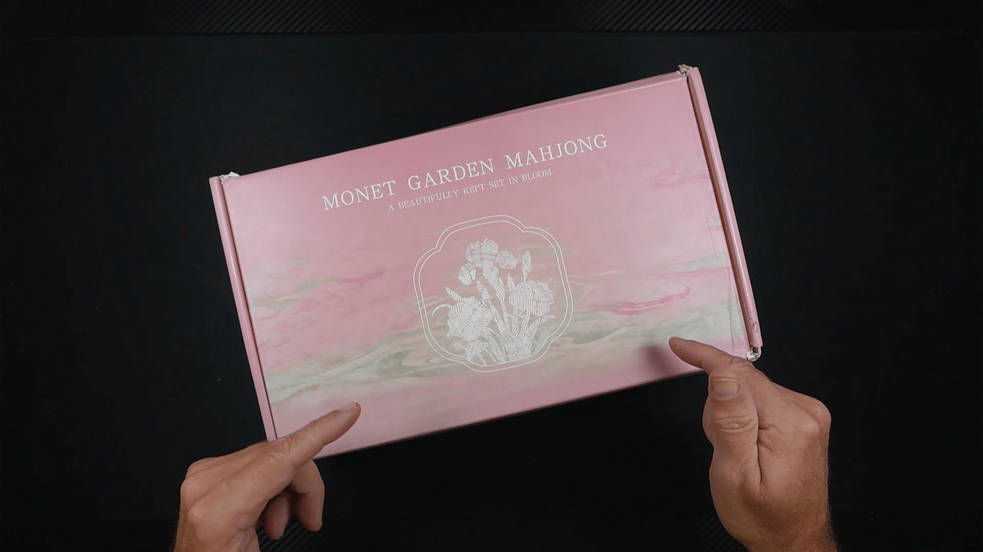 Large Print Mahjong Set Review: Averill Monet's Garden for Aging Eyes