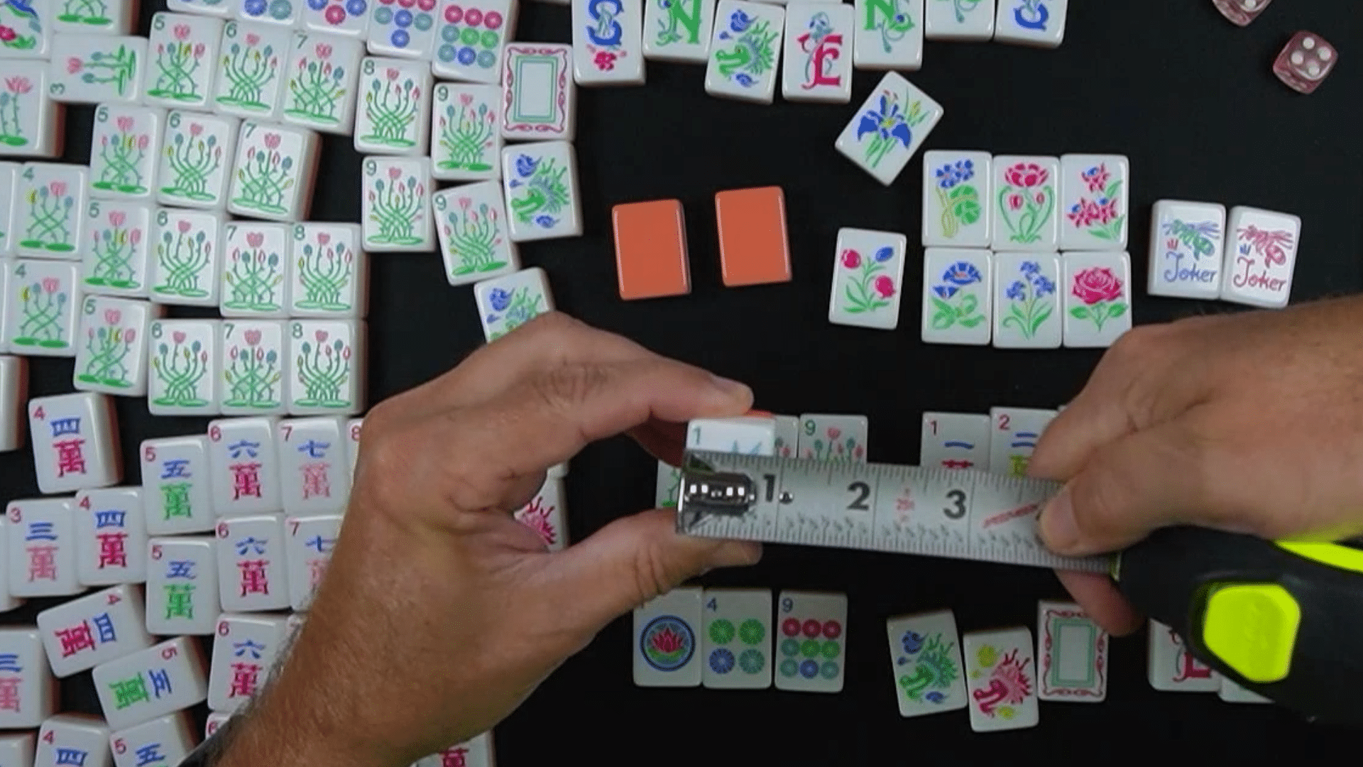 Large Print Mahjong Set Review: Averill Monet's Garden for Aging Eyes