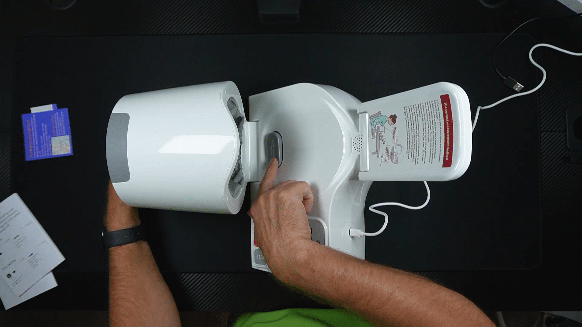 Blood Pressure Monitor Easy To Use: No-Wrap Help for Arthritic Hands