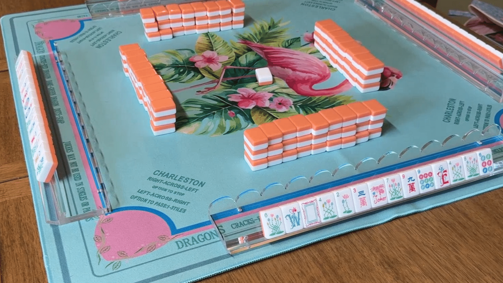 Large Print Mahjong Set Review: Averill Monet's Garden for Aging Eyes