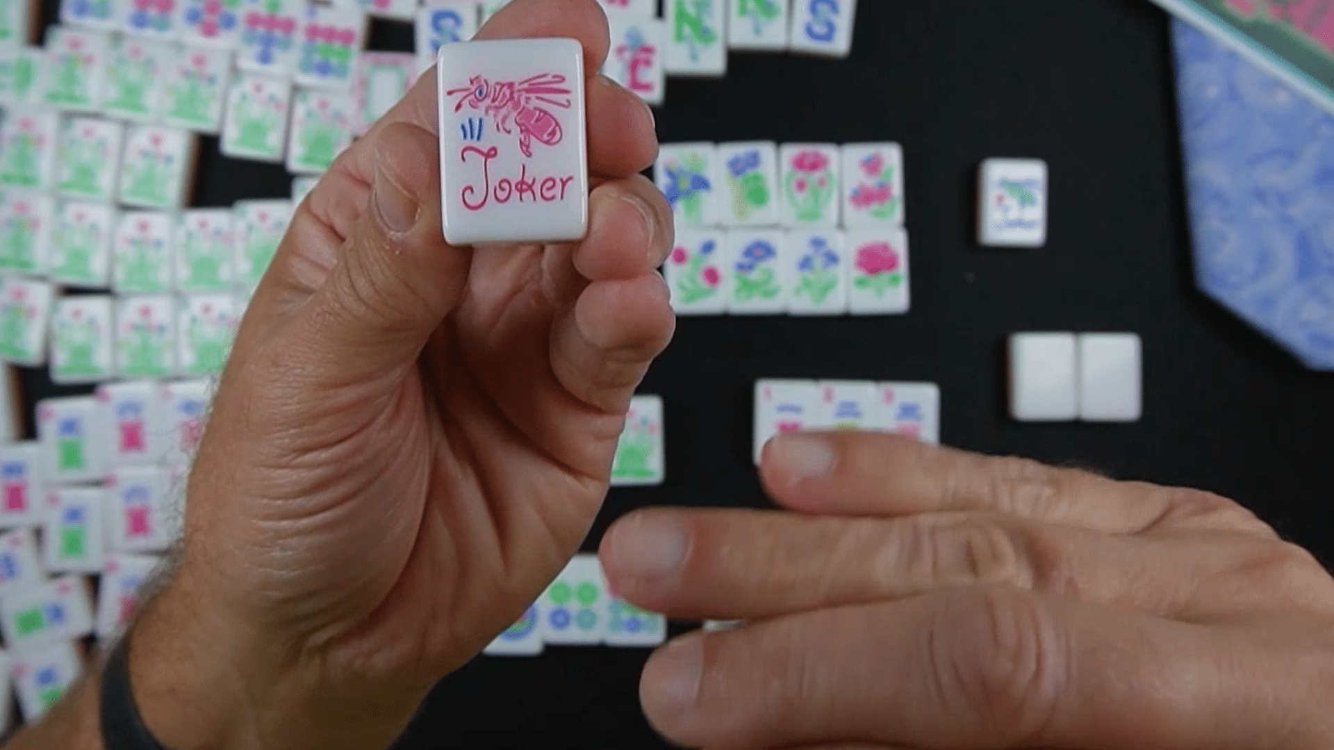 Large Print Mahjong Set Review: Averill Monet's Garden for Aging Eyes